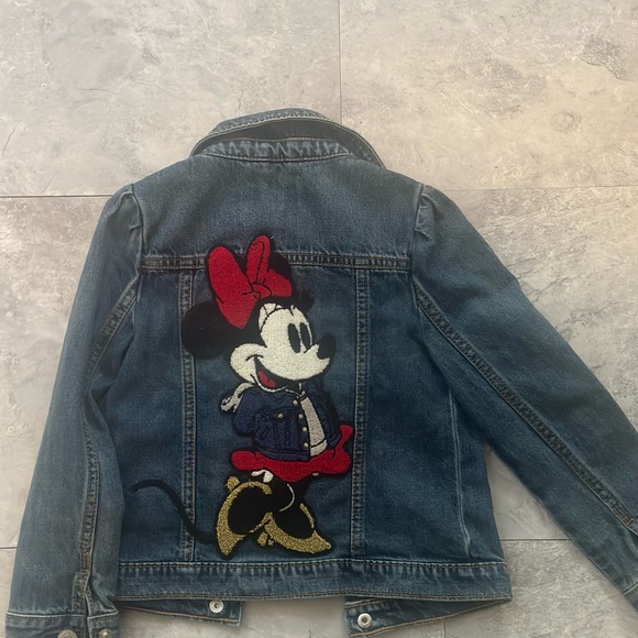 Gap × Disney Baby Minnie Mouse Icon Denim Jacket - Picture 4 of 5